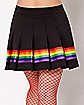 Rainbow Pride Flag Heart Skirt
