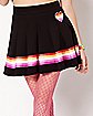 Lesbian Flag Heart Skirt