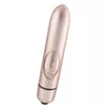 Rose Goldtone Precious Metal 10-Function Waterproof Bullet Vibrator 3.5 Inch - Hott Love at Spencer's