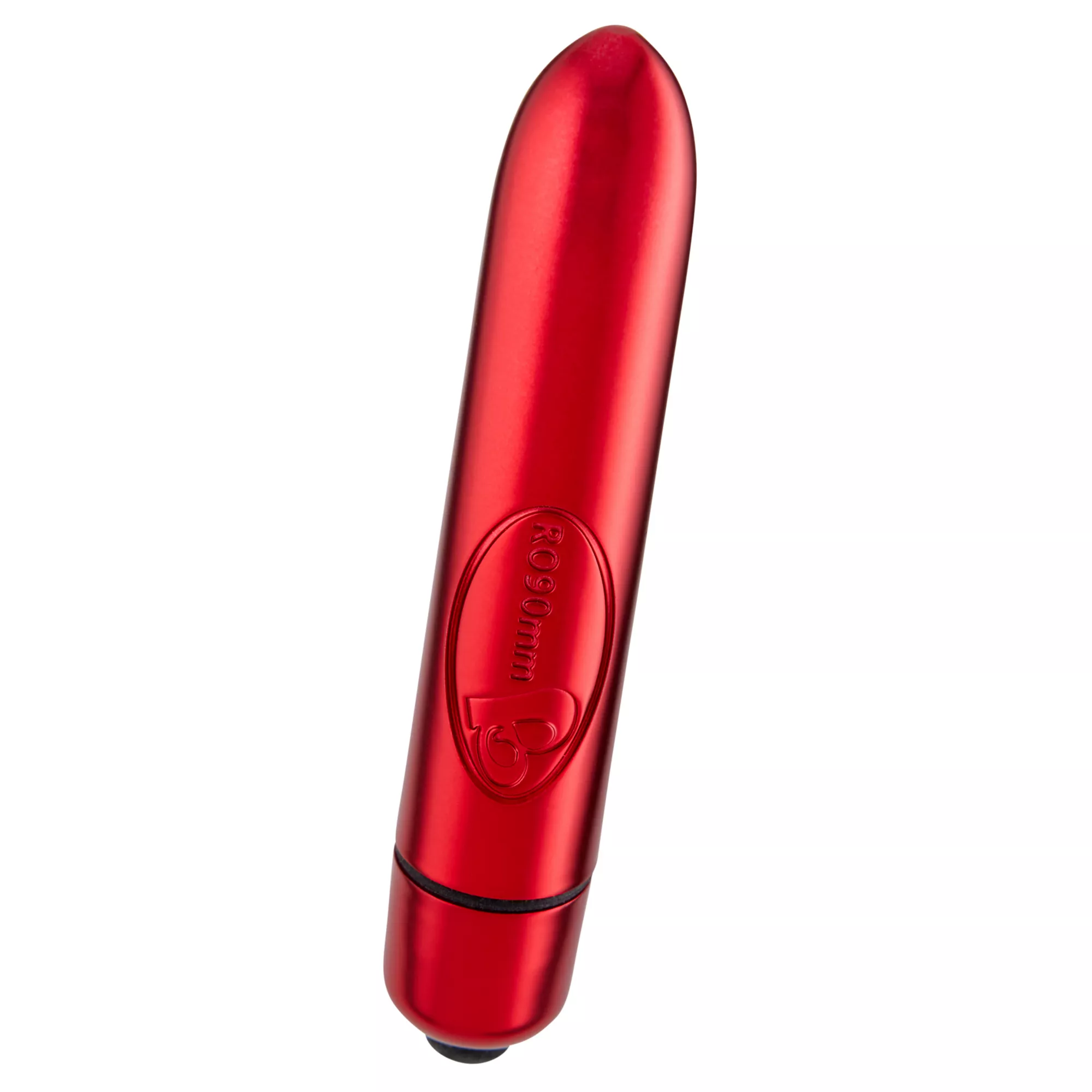 Red Precious Metal 10-Function Waterproof Bullet Vibrator - 3.5 Inch at Spencer's