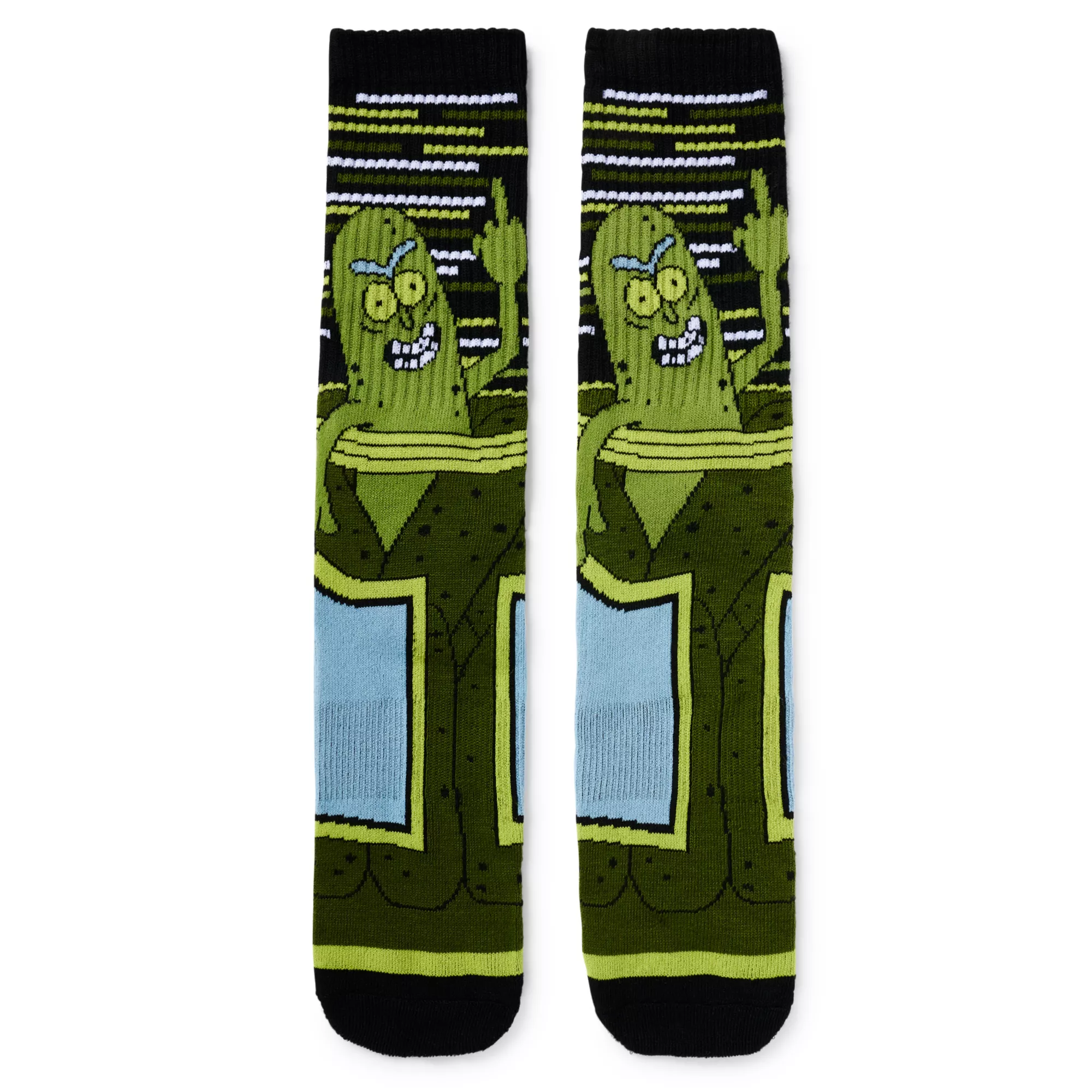 Pickle Rick Athletic Crew Socks - Rick and Morty at Spencer's