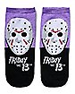 Horror Icons No Show Socks 5 Pair- Warner Brothers
