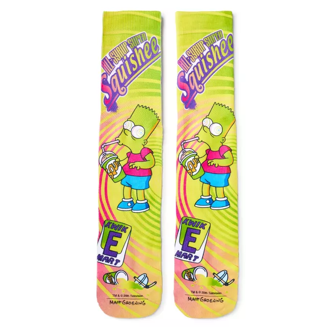 Bart Simpson Crew Socks  2 Pair - The Simpsons at Spencer's