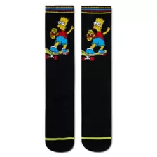 Bart Simpson Crew Socks  2 Pair - The Simpsons at Spencer's