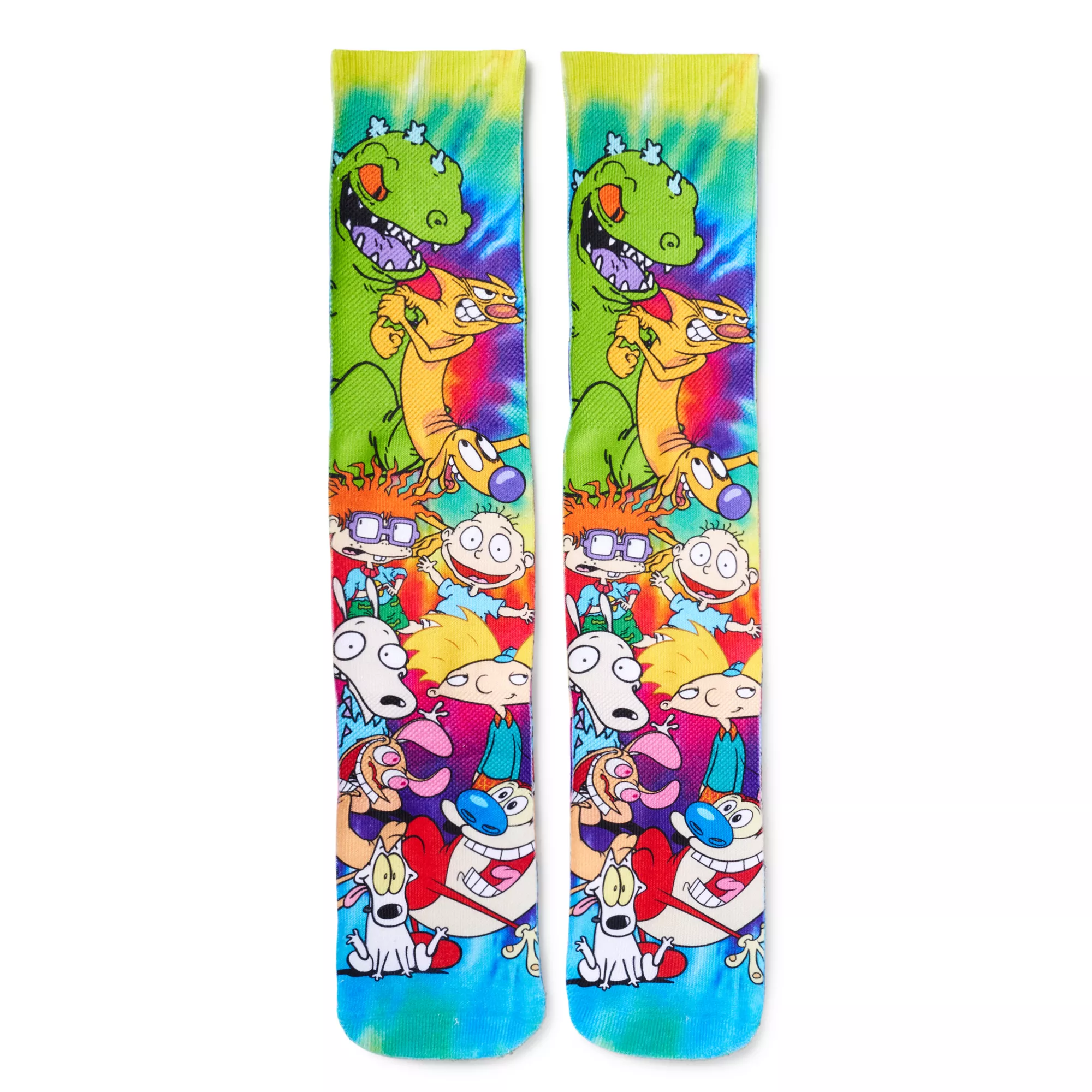 Nick Rewind Crew Socks 2 Pair - Nickelodeon at Spencer's