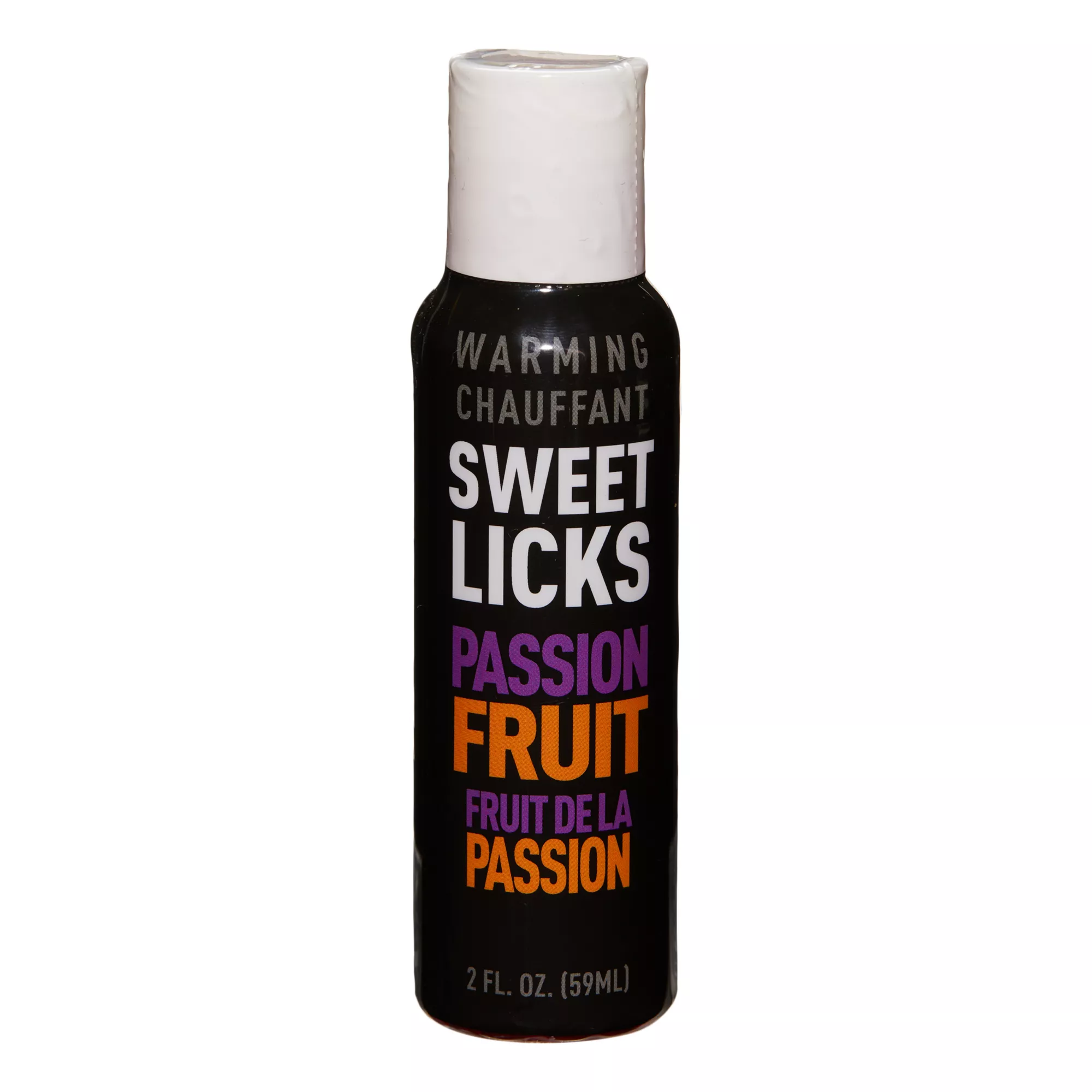 Warming Passion Fruit Flavored Glide 2 oz. - Sweet Licks at Spencer's