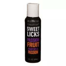 Warming Passion Fruit Flavored Glide 2 oz. - Sweet Licks at Spencer's