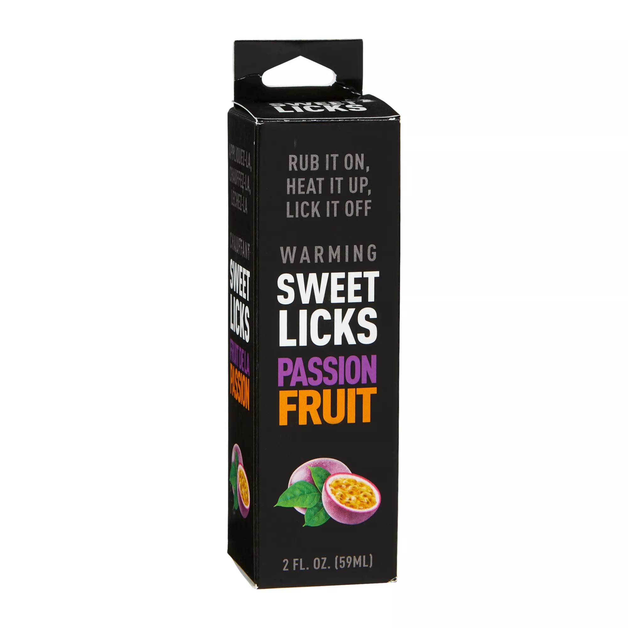 Warming Passion Fruit Flavored Glide 2 oz. - Sweet Licks at Spencer's