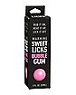 Warming Bubble Gum Flavored Glide 2 oz. - Sweet Licks
