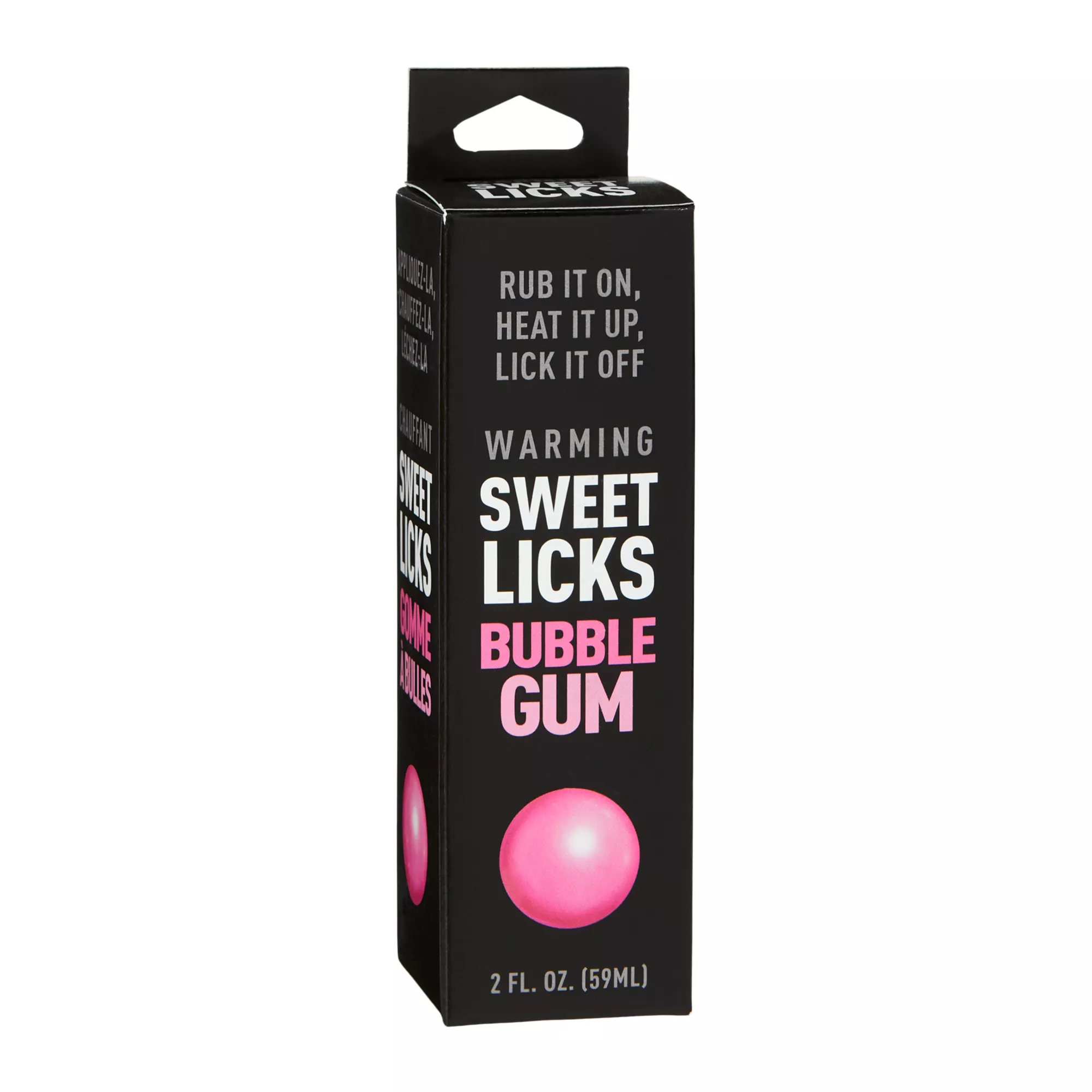 Warming Bubble Gum Flavored Glide 2 oz. - Sweet Licks at Spencer's