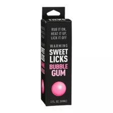 Warming Bubble Gum Flavored Glide 2 oz. - Sweet Licks at Spencer's