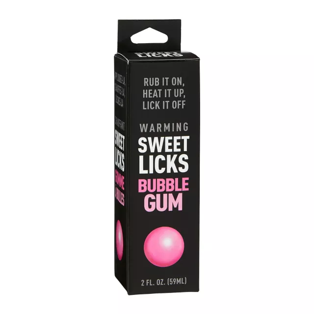 Warming Bubble Gum Flavored Glide 2 oz. - Sweet Licks at Spencer's