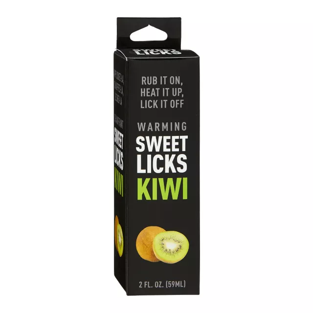 Warming Kiwi Flavored Glide 2 oz. - Sweet Licks at Spencer's