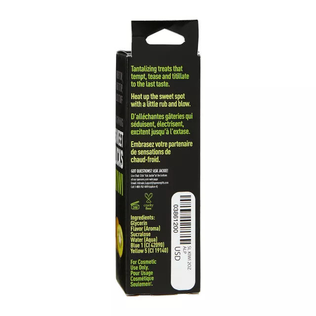 Warming Kiwi Flavored Glide 2 oz. - Sweet Licks at Spencer's