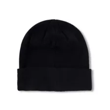 Black Fuck Off Cuff Beanie Hat at Spencer's