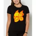 Skullterfly 2 T Shirt at Spencer's