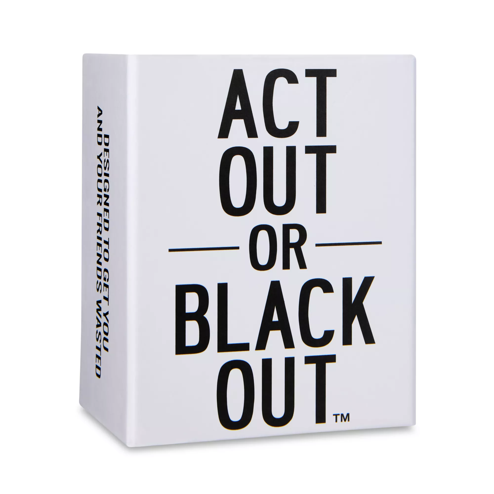 Act Out or Black Out Card Game