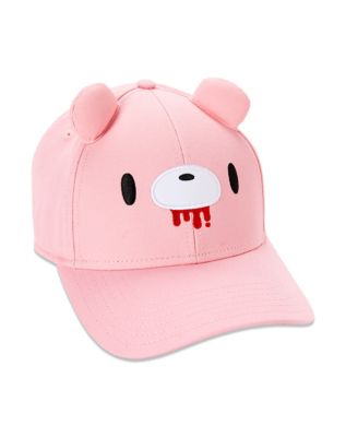 Pink 3D Gloomy Bear Dad Hat - by Spencer's