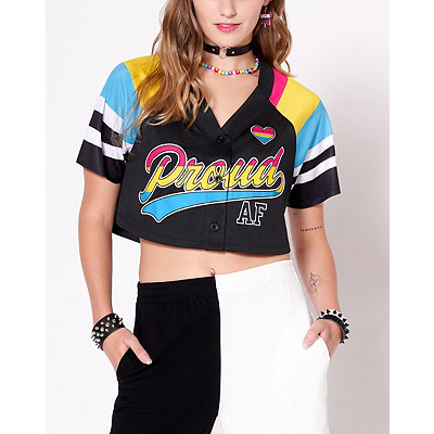 Cropped Team Pride Jersey