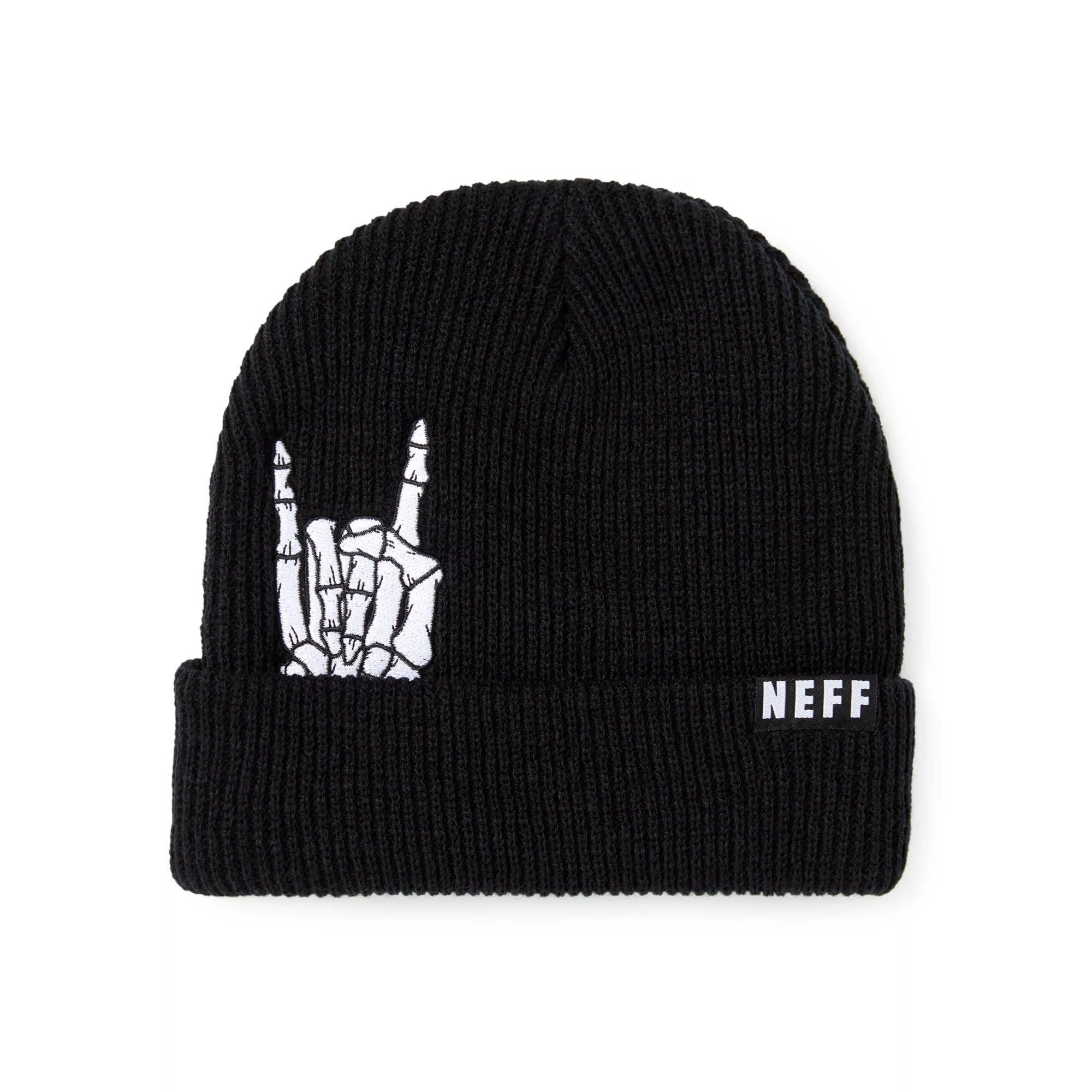 Skeleton Hand Cuff Beanie Hat - Neff at Spencer's
