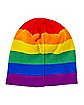 Rainbow Pride Beanie Hat