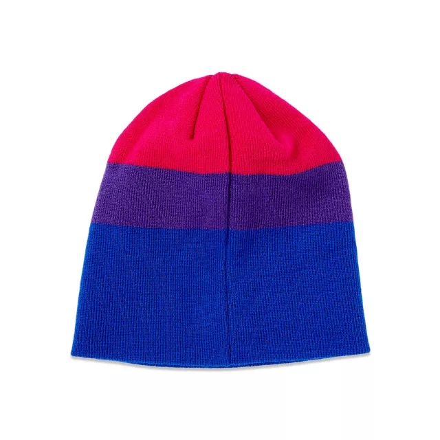 Bisexual Pride Beanie Hat at Spencer's