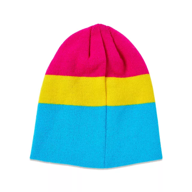 Pansexual Pride Beanie Hat at Spencer's