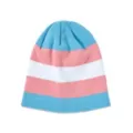 Transgender Pride Beanie Hat at Spencer's