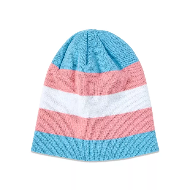 Transgender Pride Beanie Hat at Spencer's