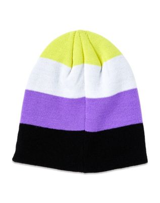 Nonbinary Pride Beanie Hat