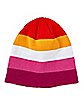 Lesbian Pride Beanie Hat