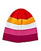 Lesbian Pride Beanie Hat