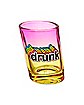 Drunk Slanted Shot Glass - 2 oz.