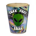 Puff Puff Pass Alien Shot Glass - 2 oz. at Spencer's