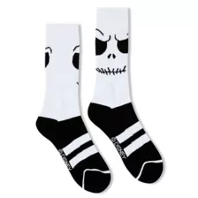 Jack Skellington Athletic Crew Socks - The Nightmare Before Christmas at Spencer's