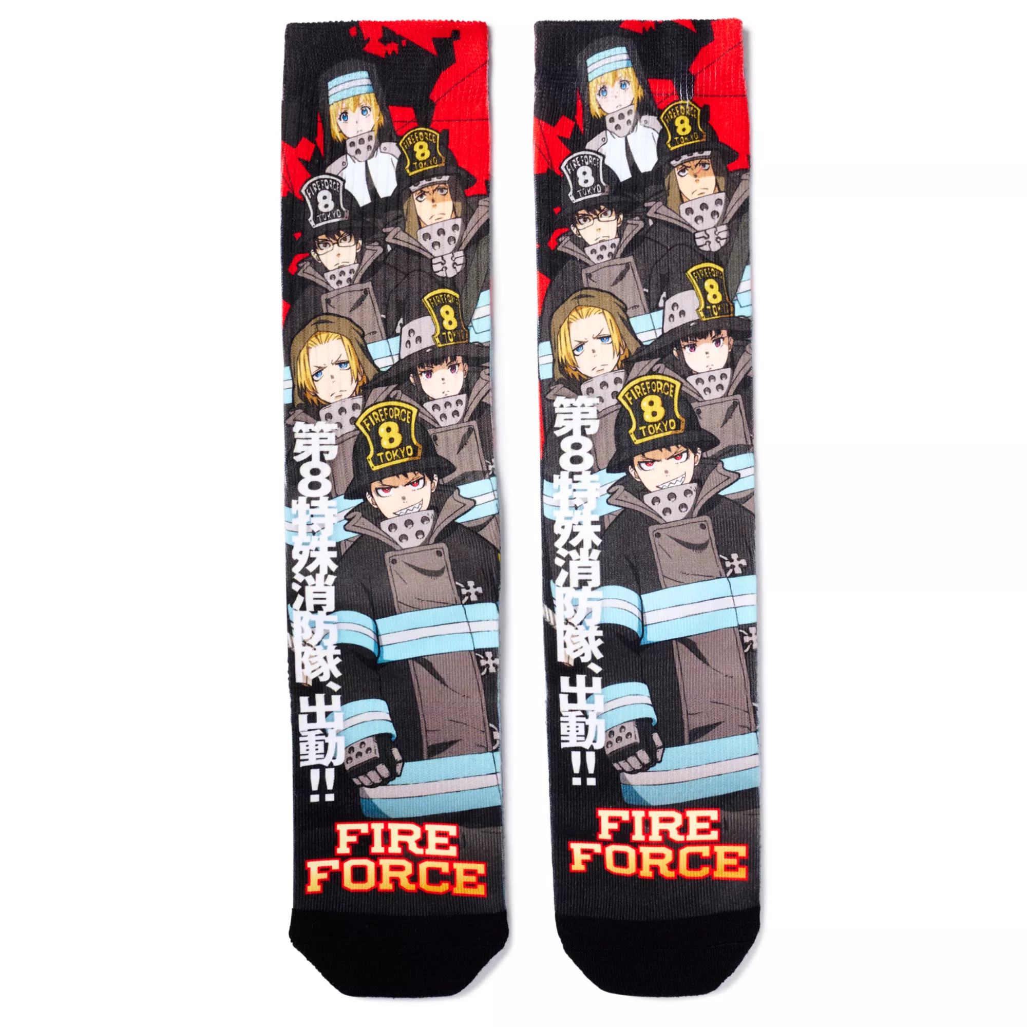 Fire Force Crew Socks at Spencer's