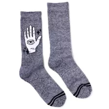 Mystic Hand Crew Socks at Spencer's