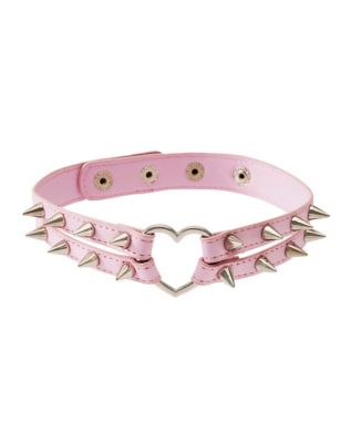 Heart on sale collar choker