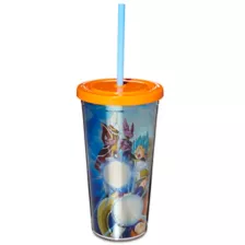 Dragon Ball Super Characters Cup with Straw - 20 oz. at Spencer's
