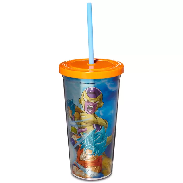 Dragon Ball Super Characters Cup with Straw - 20 oz. at Spencer's
