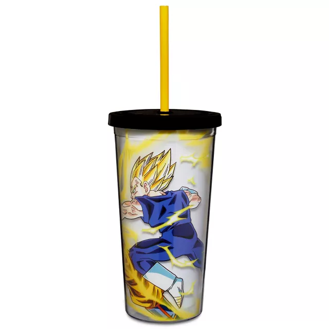 Super Saiyan Fight Cup with Straw 20 oz. - Dragon Ball Z at Spencer's