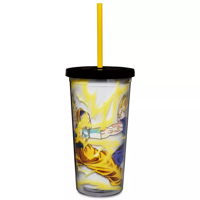Super Saiyan Fight Cup with Straw 20 oz. - Dragon Ball Z at Spencer's