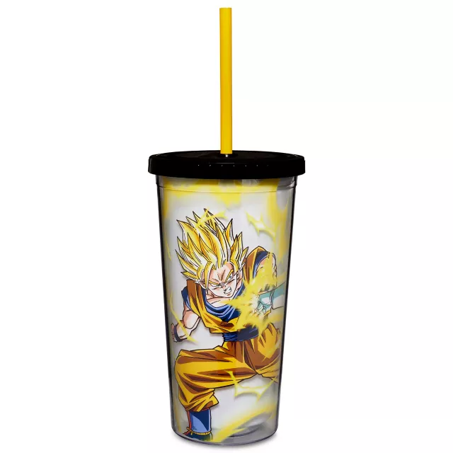 Super Saiyan Fight Cup with Straw 20 oz. - Dragon Ball Z at Spencer's