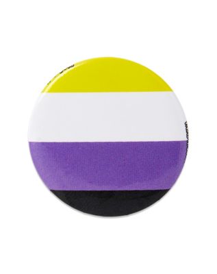 Nonbinary Pride Buttons - 4 Pack