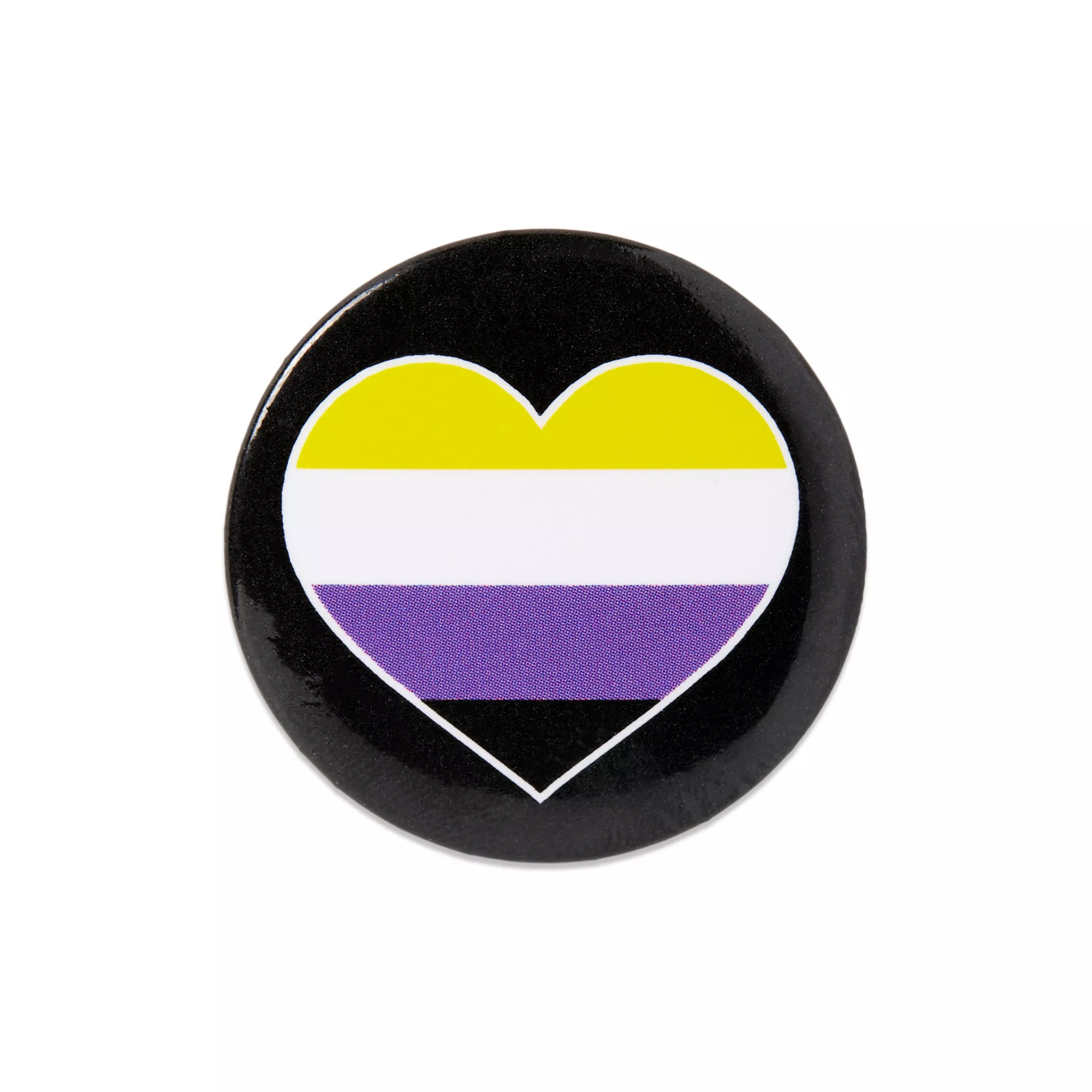 Nonbinary Pride Buttons - 4 Pack at Spencer's