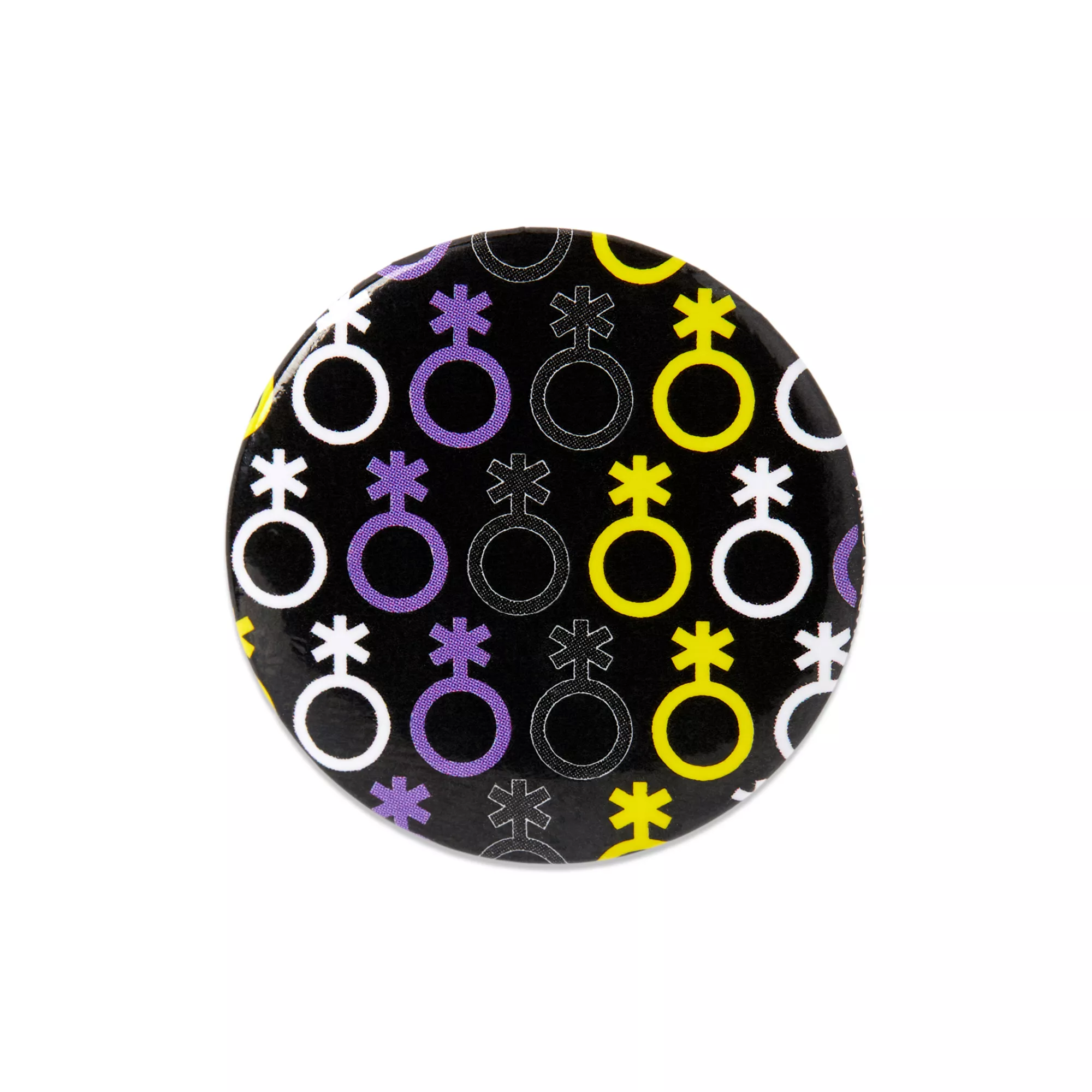 Nonbinary Pride Buttons - 4 Pack at Spencer's