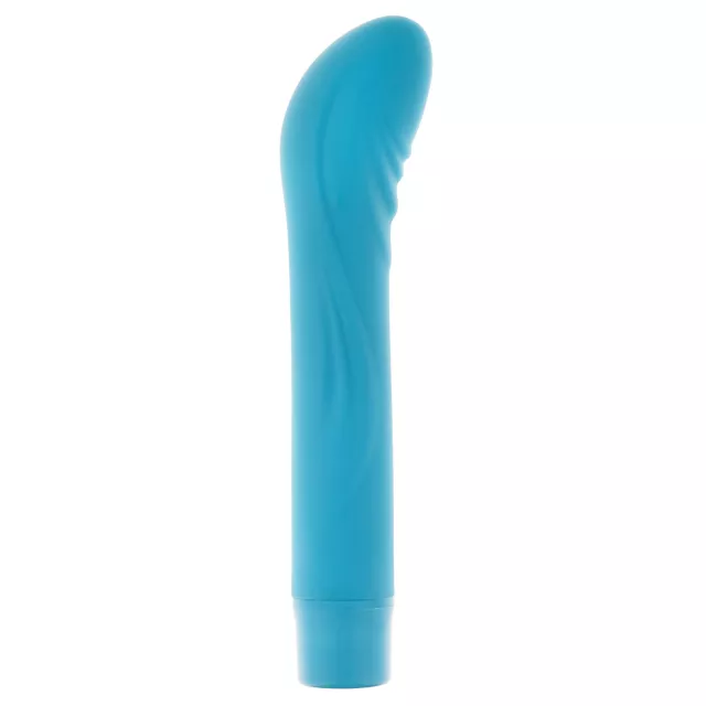 Soft AF Blue 10-Function Waterproof G-Spot Vibrator - 7.7 Inch at Spencer's