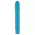 Soft AF Blue 10-Function Waterproof G-Spot Vibrator - 7.7 Inch at Spencer's
