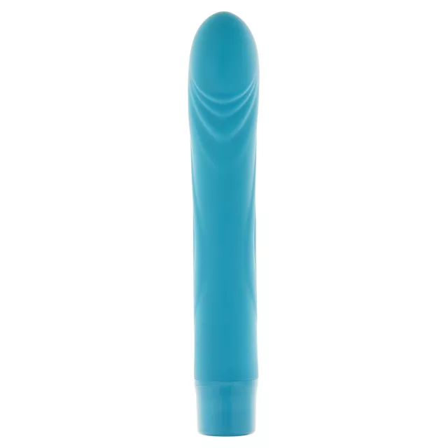 Soft AF Blue 10-Function Waterproof G-Spot Vibrator - 7.7 Inch at Spencer's
