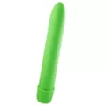 Smooth AF Green Multi-Speed Waterproof Vibrator - 7 Inch at Spencer's